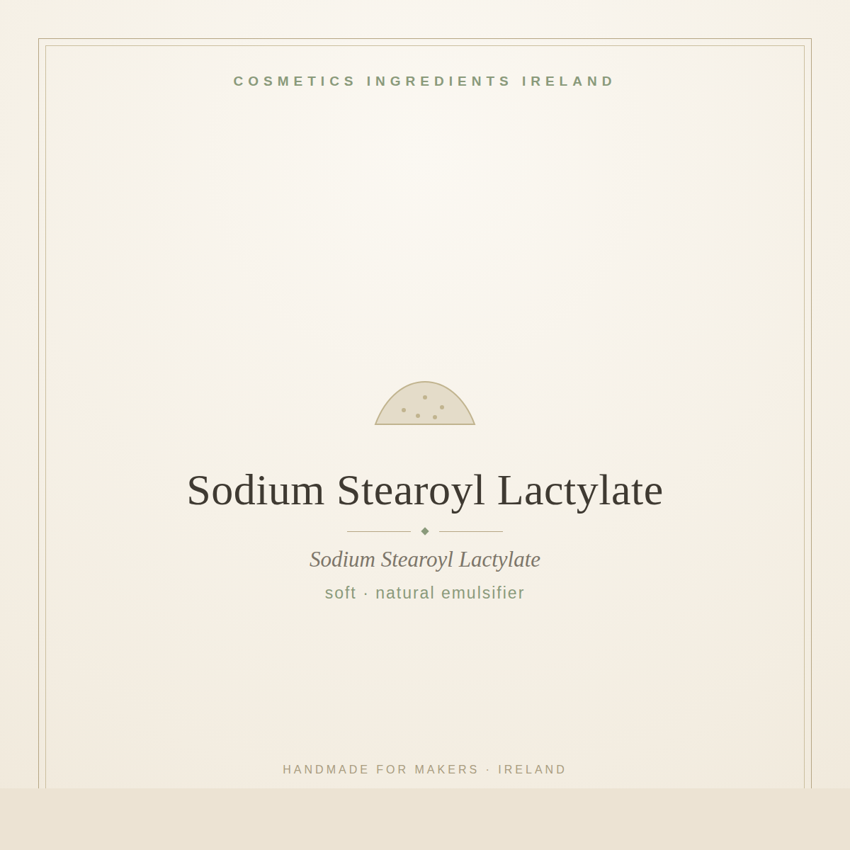 Sodium Stearoyl Lactylate