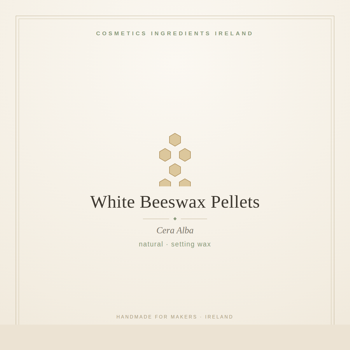 White Beeswax Pellets