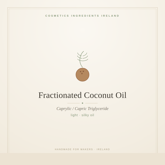 Fractionated Coconut Oil